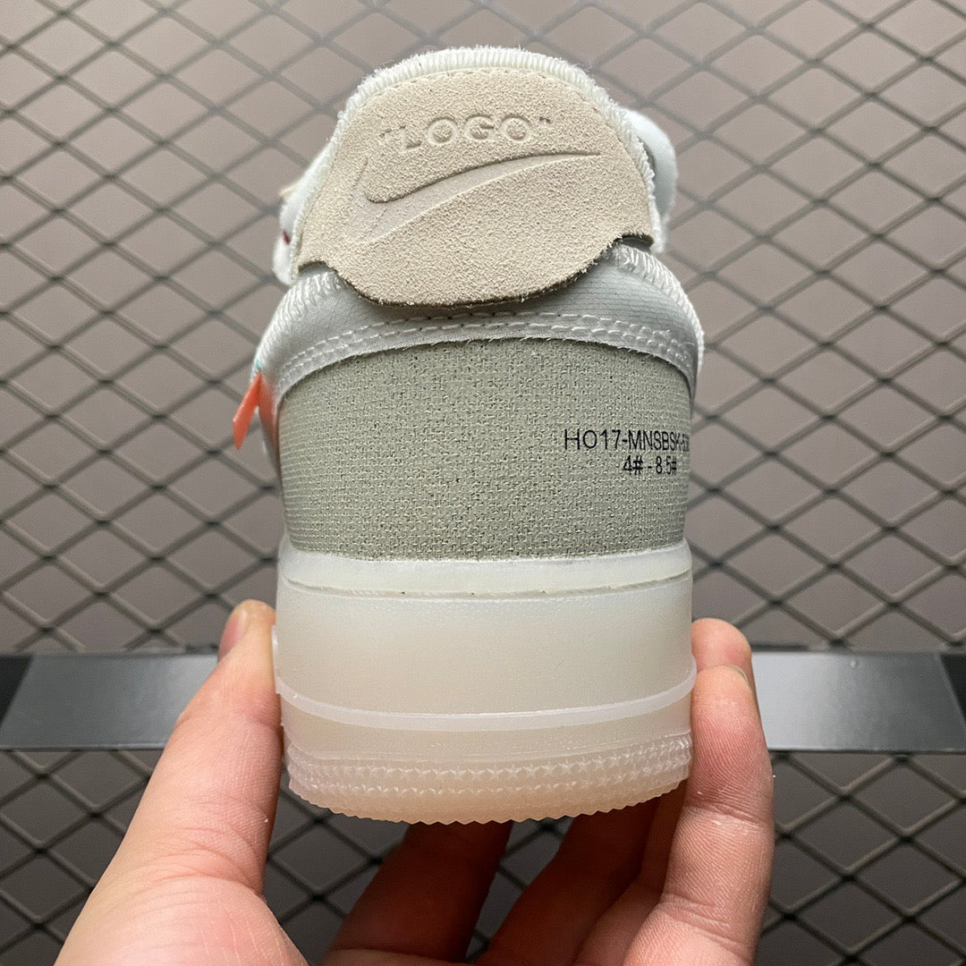AF1 OW "THE TEN" White