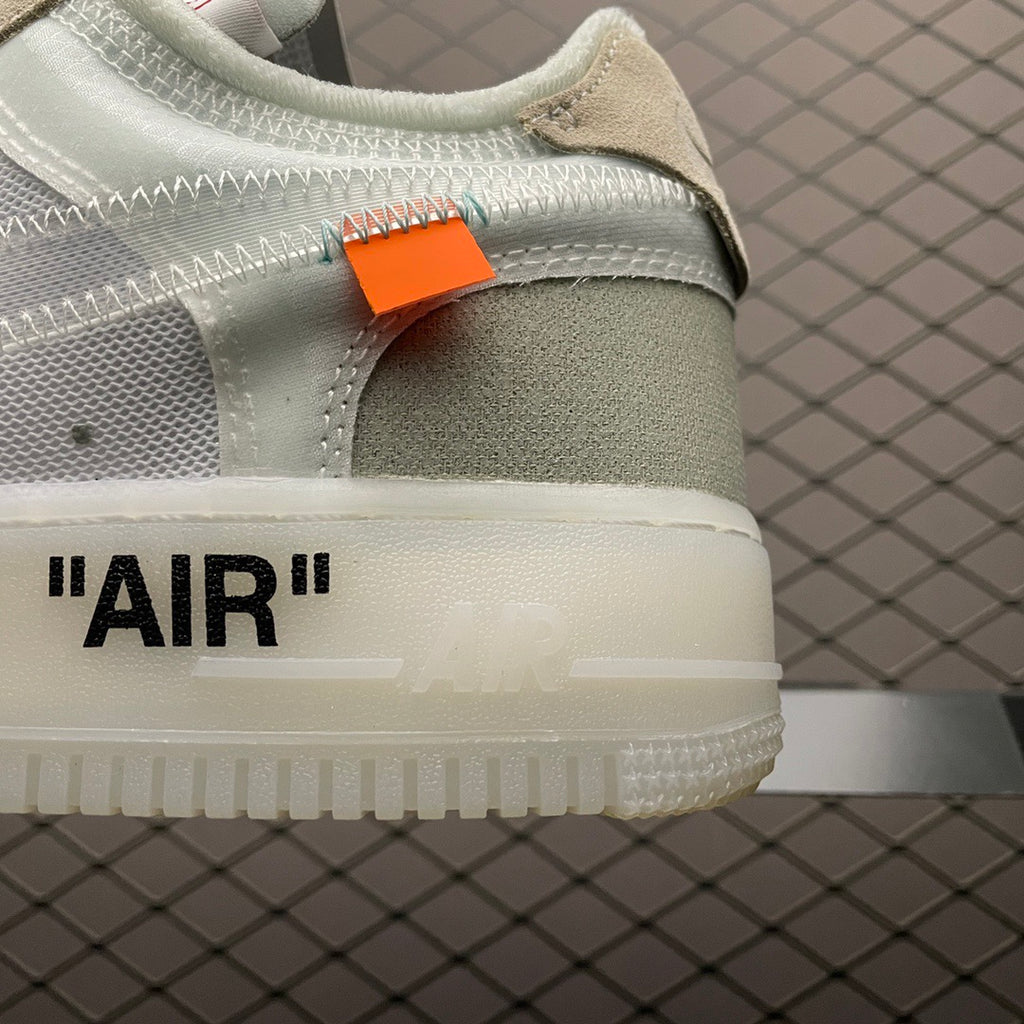 AF1 OW "THE TEN" White