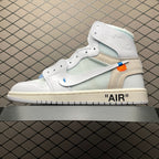 AJ1 X OW OG White
