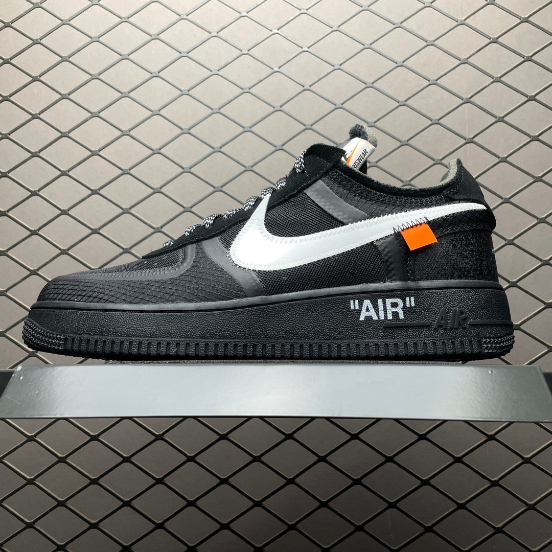 AF1 X OW "THE TEN" Black
