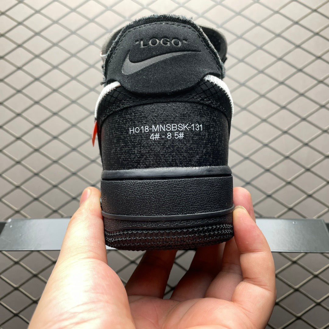 AF1 X OW "THE TEN" Black