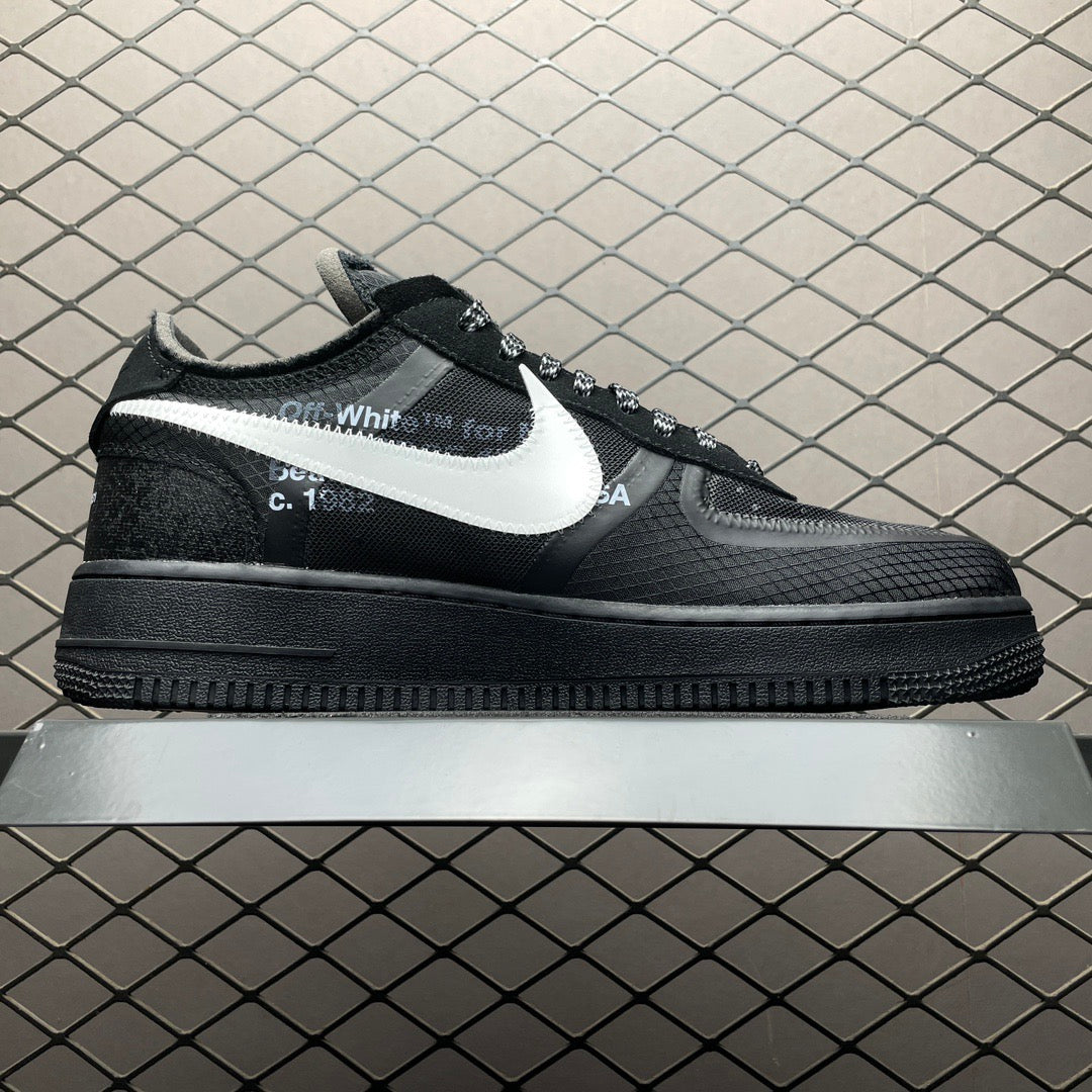 AF1 X OW "THE TEN" Black