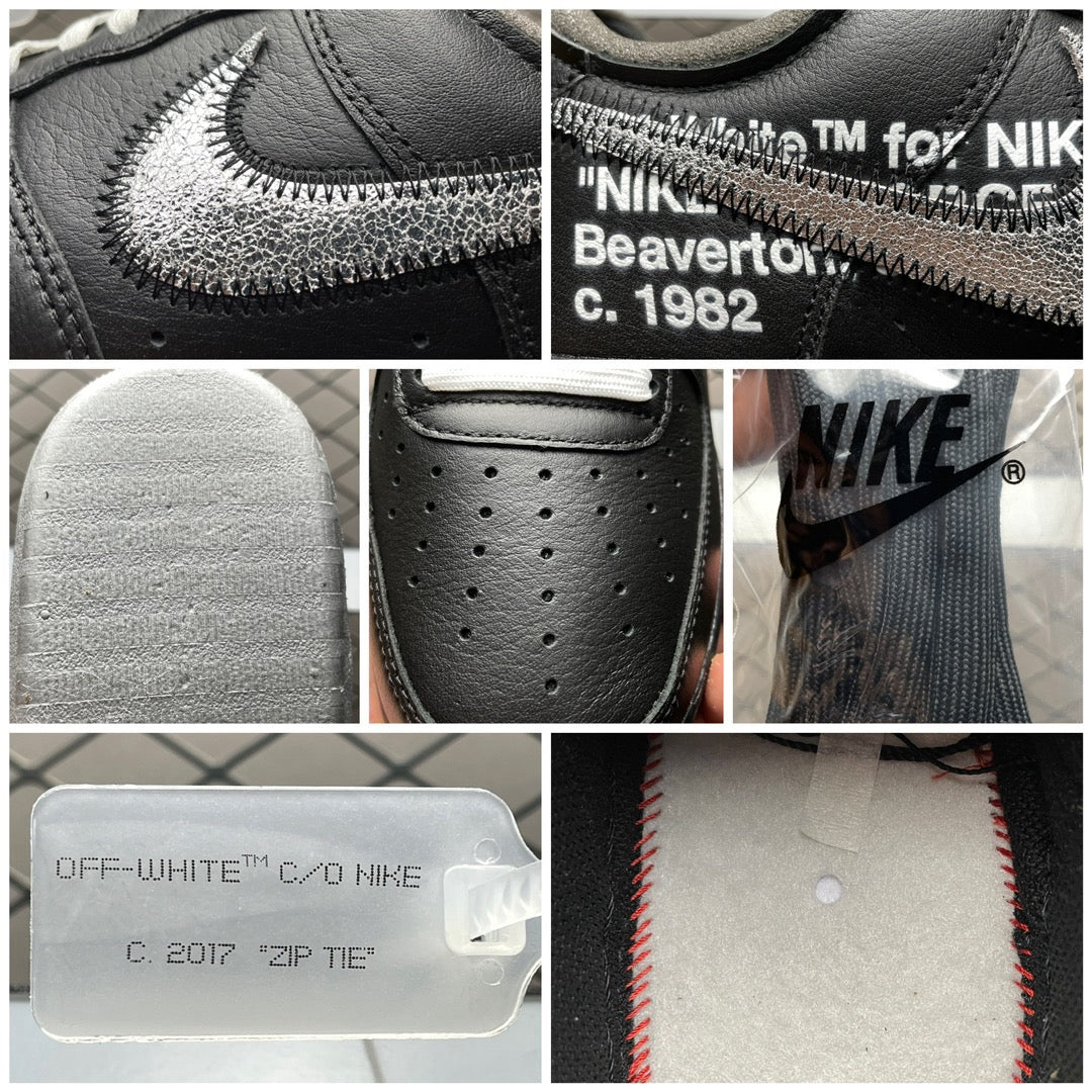 AF1 X OW MoMa Black