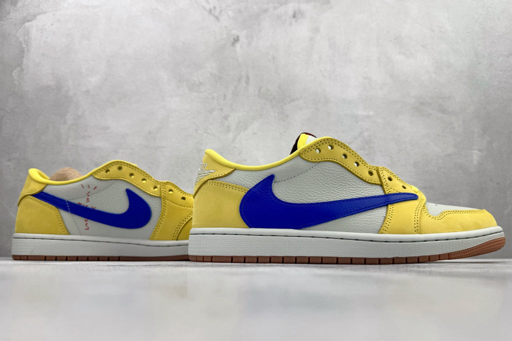 AJ1 Low Travis Scott Canary Yellow