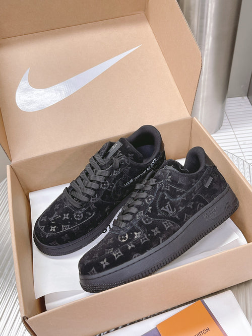 AF1 x OW by Virgil - Triple Black Customs