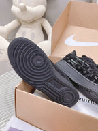 AF1 x OW by Virgil - Triple Black Customs