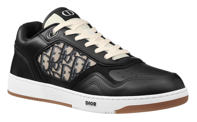 B27 Low-Top Black Oblique