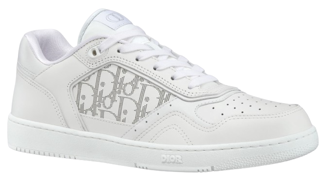 B27 Low-Top White on White