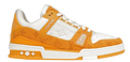 LV Trainers Monogram Denim Yellow
