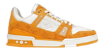 LV Trainers Monogram Denim Yellow