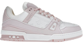 LV Trainers Baby Pink