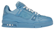 Load image into Gallery viewer, LV Trainers Blue Embossed Monogram
