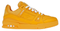 LV Trainers Yellow Embossed Monogram