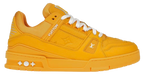 LV Trainers Yellow Embossed Monogram