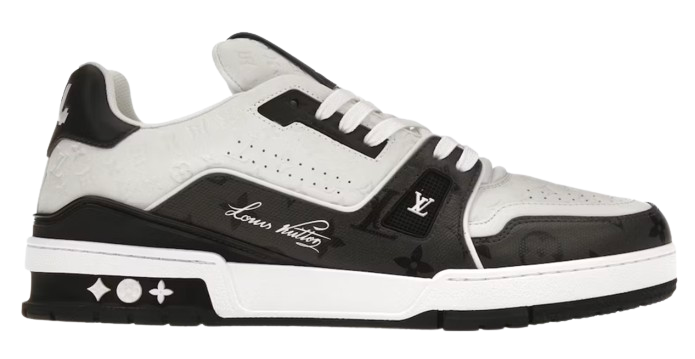 LV Trainers #54 Monogram Denim Black