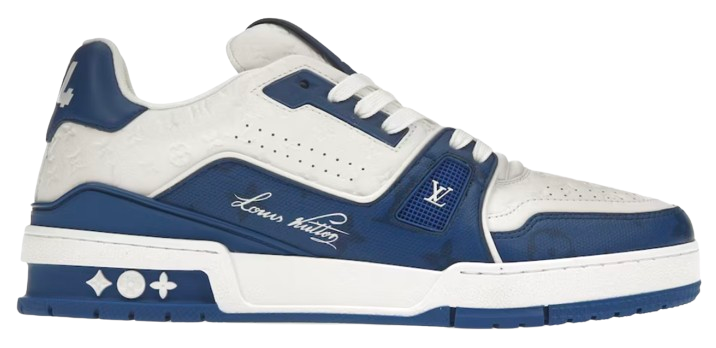 LV Trainers #54 Monogram Denim Blue