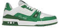 LV Trainers #54 Monogram Denim Green