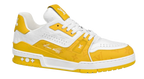 LV Trainers #54 Monogram Denim Yellow
