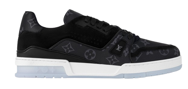 LV Trainers Monogram Black