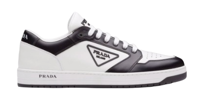 Prada District Leather Black & White