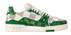 LV Trainers #54 Monogram Green