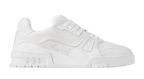 LV Trainers #54 Distressed Sneaker White