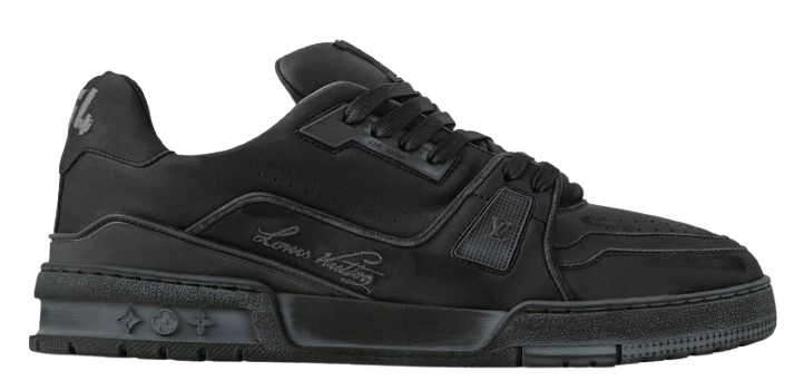 LV Trainers #54 Distressed Sneaker Noir