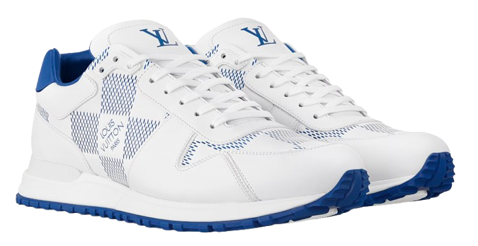 LV Trainers Run Away Sneaker Blue