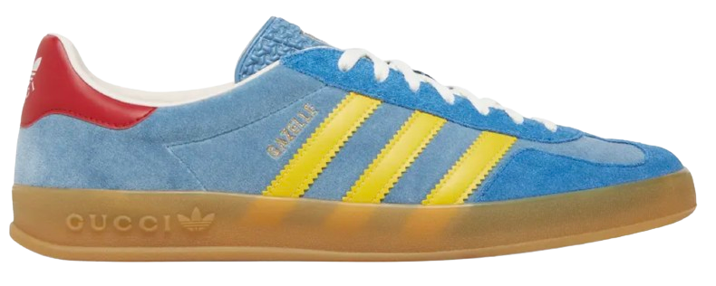 Gucci x Gazelle Light Blue Suede