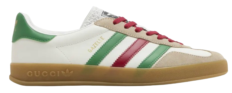 Gucci x Gazelle White Green Red