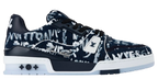 LV Trainers #54 Denim Scribble