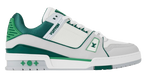 LV Trainers Green | White