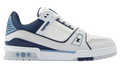 LV Trainers Blue | White