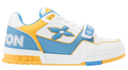 LV Trainers Velcro Blue Yellow