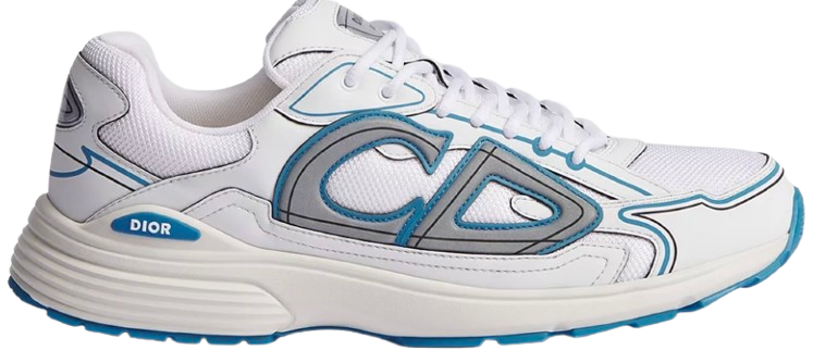 B30 White and Light Blue Mesh