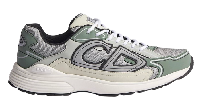 B30 Grey on Cedar Green Mesh