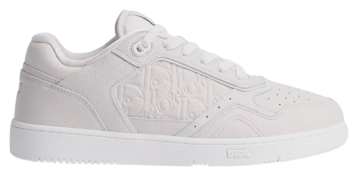 B27 Low-Top Triple White Grained Calfskin