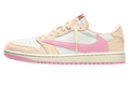 AJ1 Low Travis Scott Shy Pink