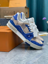 Load image into Gallery viewer, LV Trainers #54 Monogram Blue
