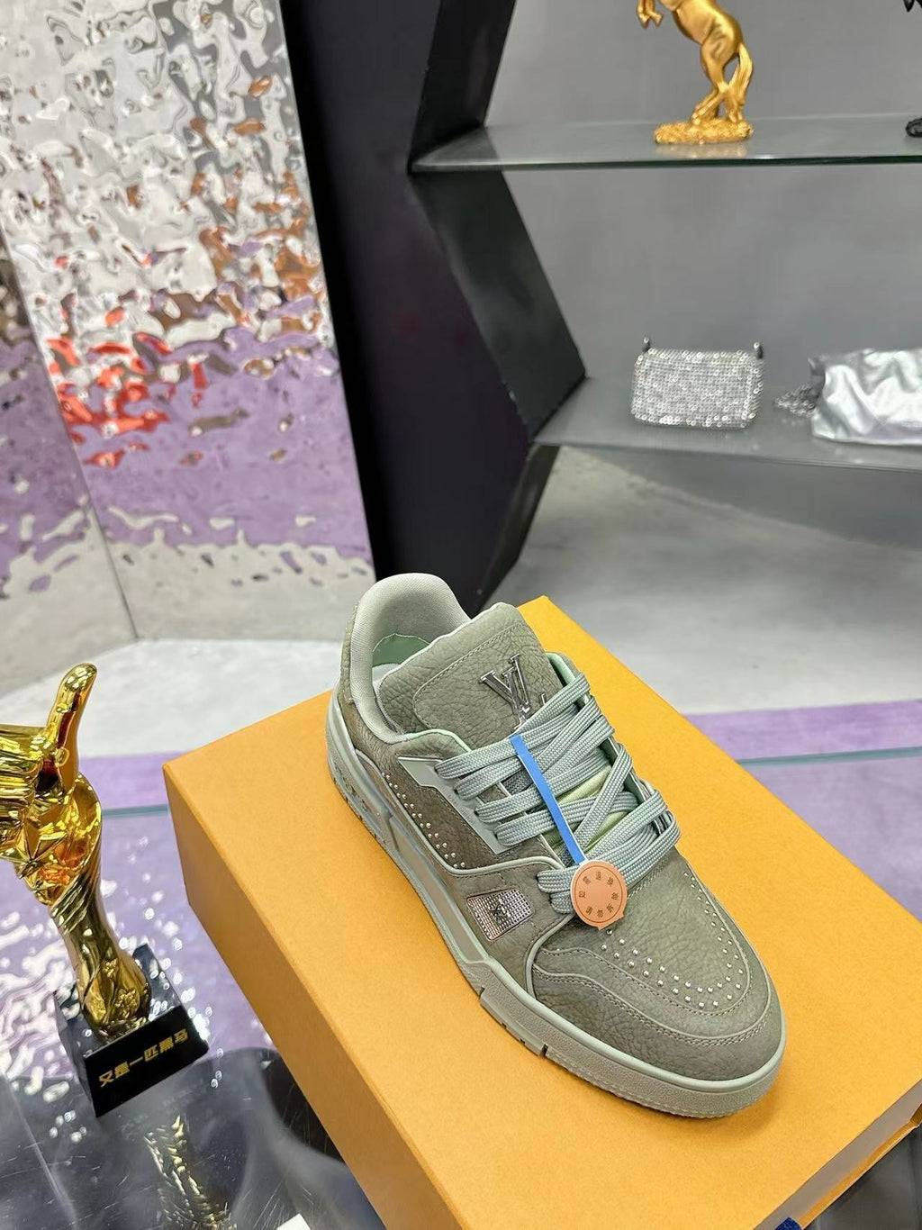 LV Trainers #54 Olive Green