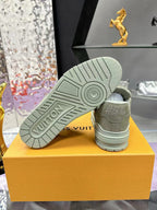 LV Trainers #54 Olive Green
