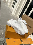 LV Soccer Sneaker White