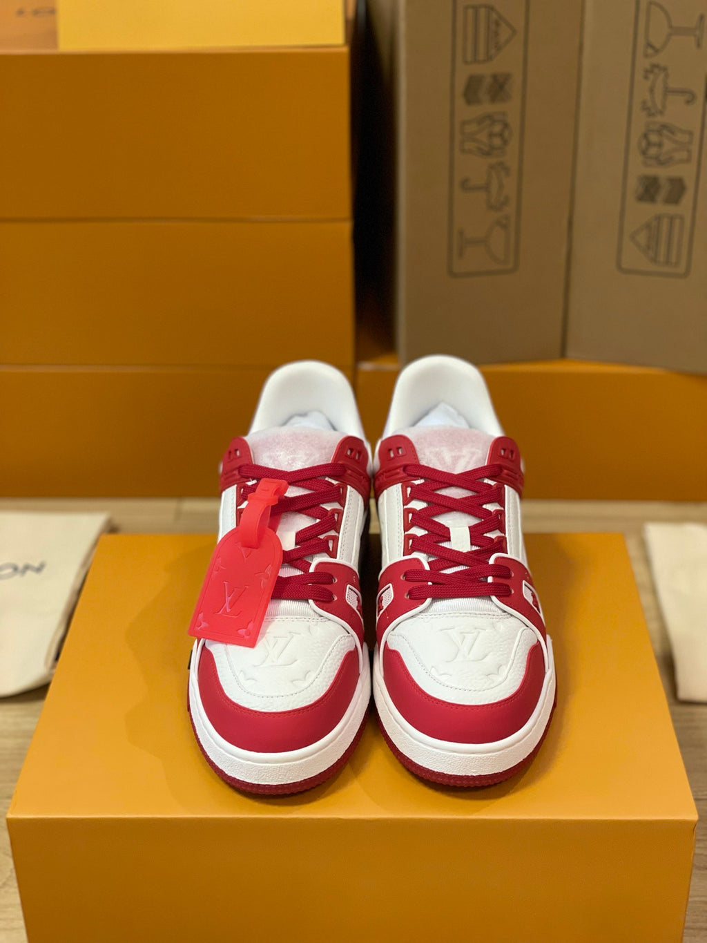 LV Trainers Red (Aids Collaboration)