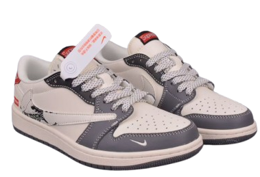 AJ1 Low Travis Scott x Supreme Customs