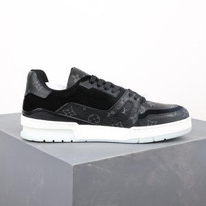 LV Trainers Monogram Black