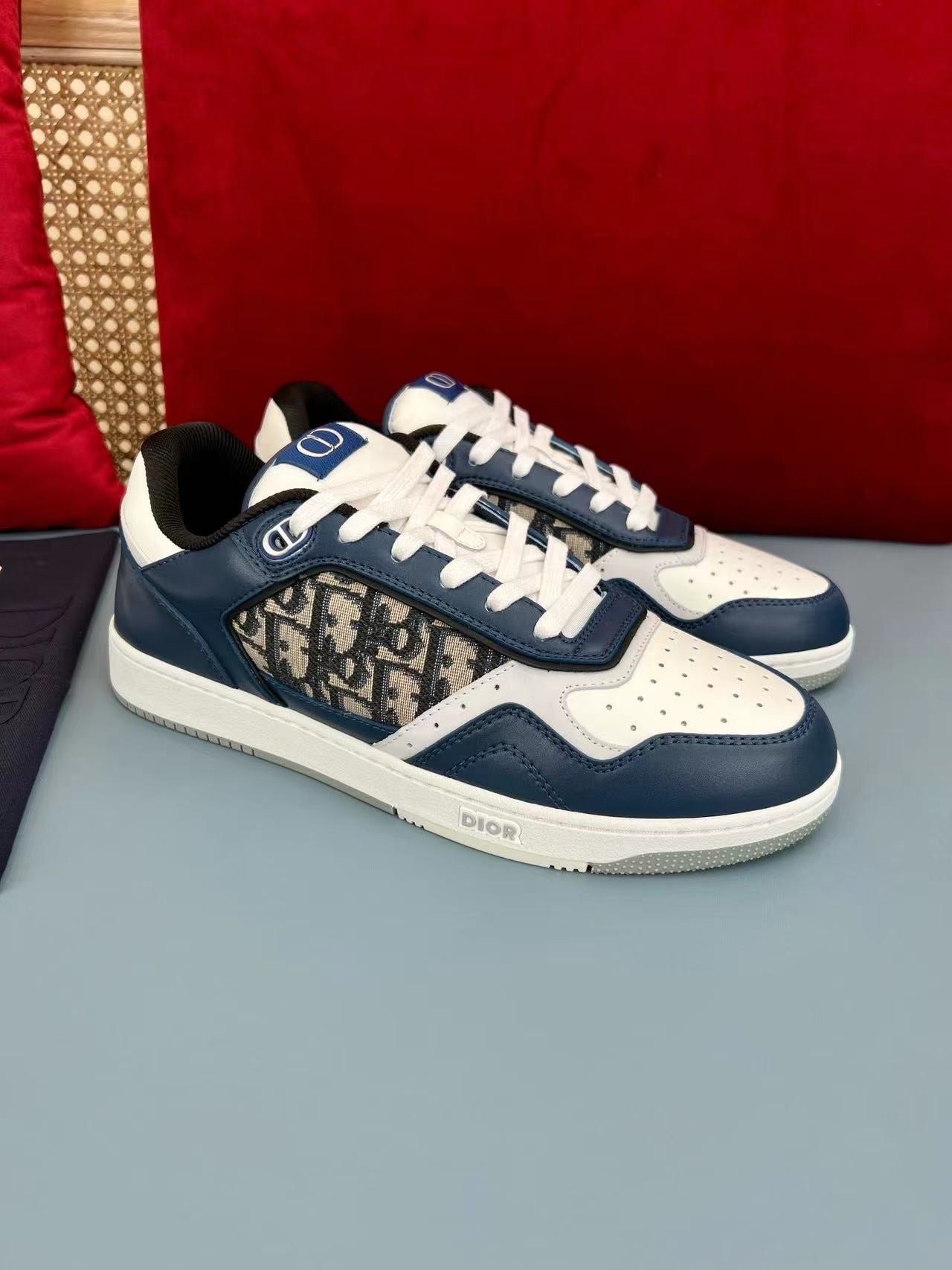 B27 Low-Top Blue Cream Oblique
