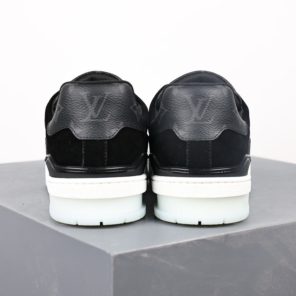LV Trainers Monogram Black