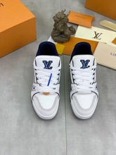 Load image into Gallery viewer, LV Trainers Blue | White
