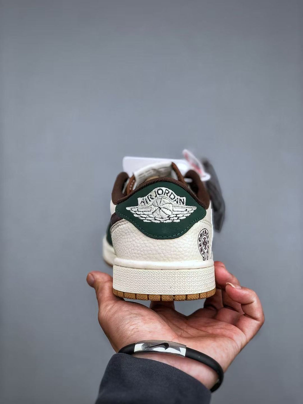 AJ1 Low Travis Scott x Chrome Hearts Customs