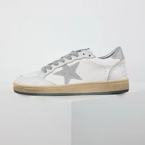 Golden Goose Ball-Star Glitter Star Glitter Heel Tab